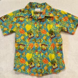 Nickelodeon Spongebob Hawaiian Shirt sz 6
